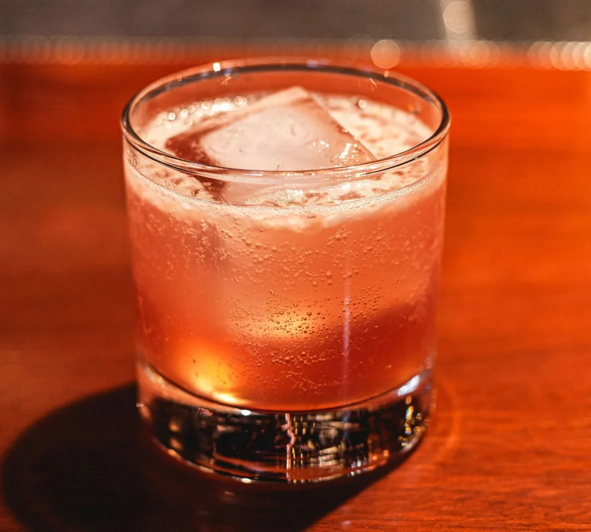 Bardenay Mae bae cocktail in a glass.