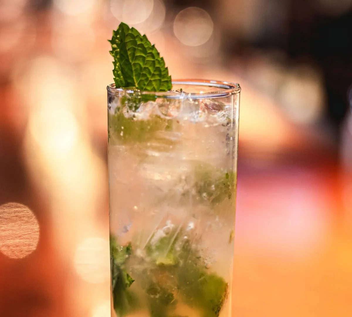 Bardenay Mojito cocktail in a glass.