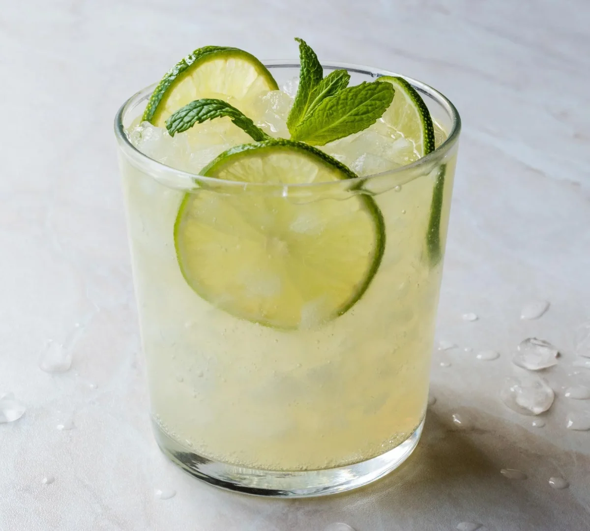 Bardenay Rum rita cocktail in a glass.
